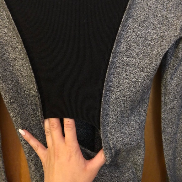 Express Grey Sweater Dress - Picture 5 of 5